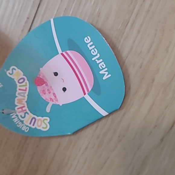 Squishmallow Food Marlene the Strawberry Cereal Scented 5 Inch Soft Plush Pink - Picture 2 of 8